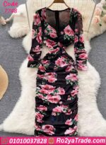 دريس صيفي طويل ورد