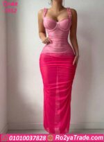 لانجري طويل شيفون