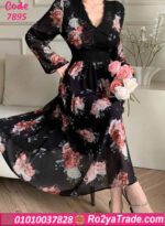 دريس صيفي طويل ورد