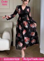 دريس صيفي طويل ورد