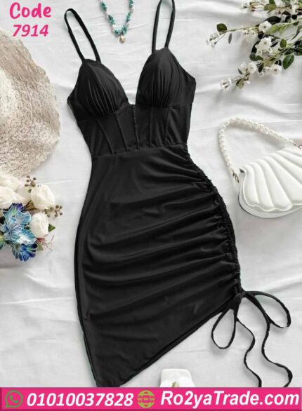 لانجري قصير جلد