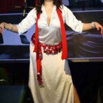 بدلة رقص أبيض كلاسيك