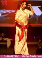 بدلة رقص أبيض كلاسيك