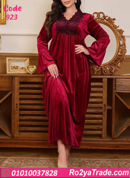 عباية بيتي حريمي شتوي قطيفة