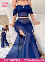 طقم ميني جيب شيفون