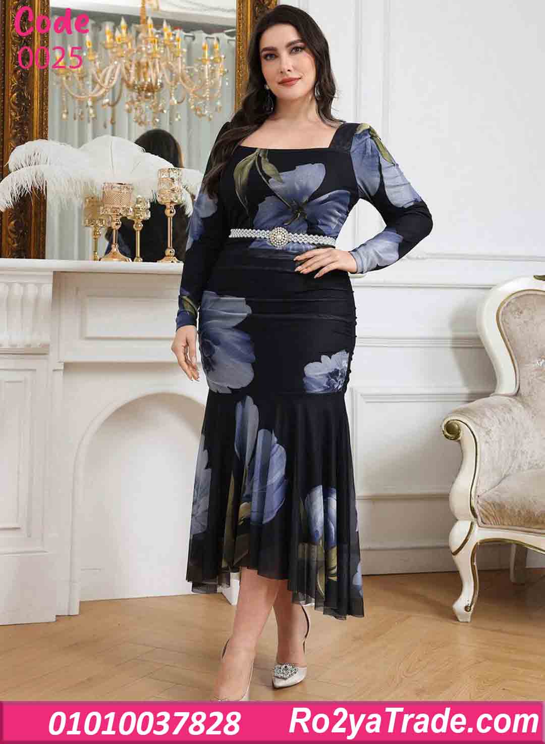 دريس صيفي طويل بيج سايز