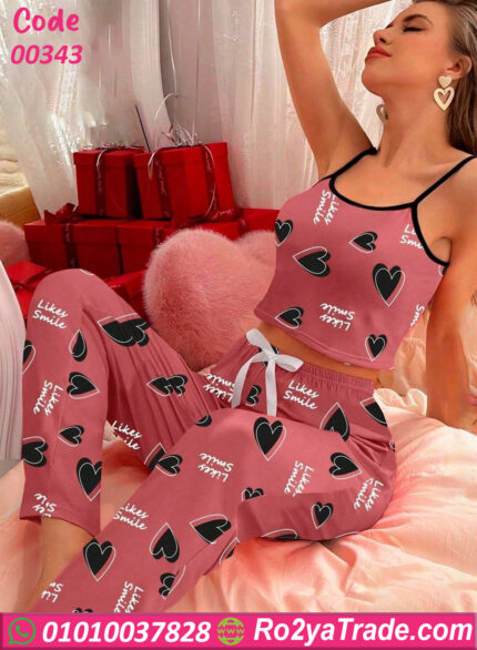 بيجامة حريمي صيفي