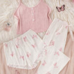 بيجامة وهوت شورت حريمي صيفي بيج سايز