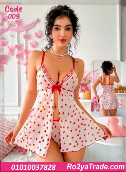 لانجري قصير قلوب