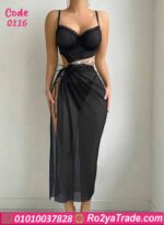 لانجري طويل شيفون