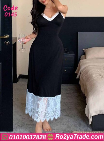 لانجري دانتيل طويل