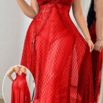 لانجري طويل دانتيل