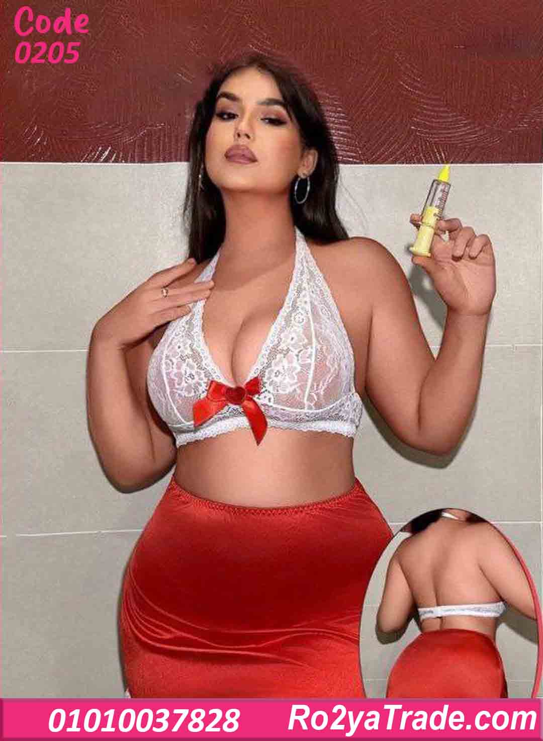 0205 لانجري ميني جيب دانتيل