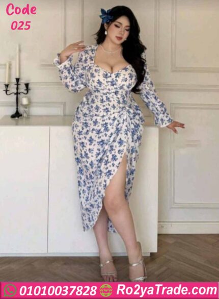 دريس صيفي طويل بيج سايز