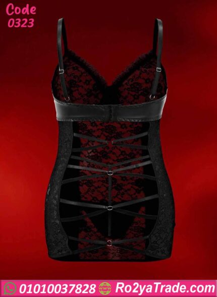 لانجري دانتيل قصير بيج سايز