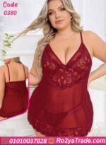 لانجري قصير دانتيل كود 0380