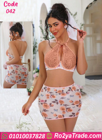 لانجري ميني جيب دانتيل