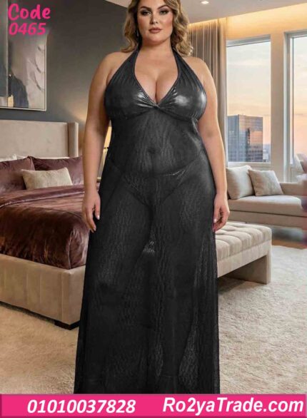 لانجري طويل بيج سايز كود 0465