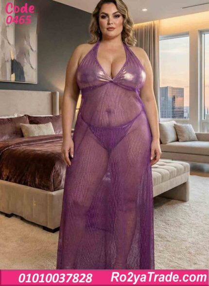 لانجري طويل بيج سايز كود 0465