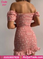 فستان صيفي قصير مورد