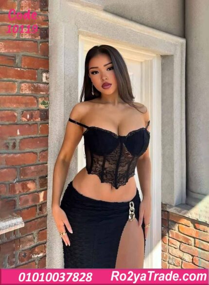 طقم ميني جيب دانتيل