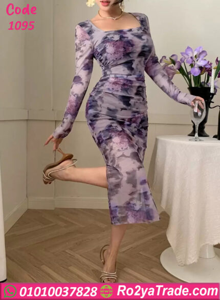 فستان صيفي طويل 1095