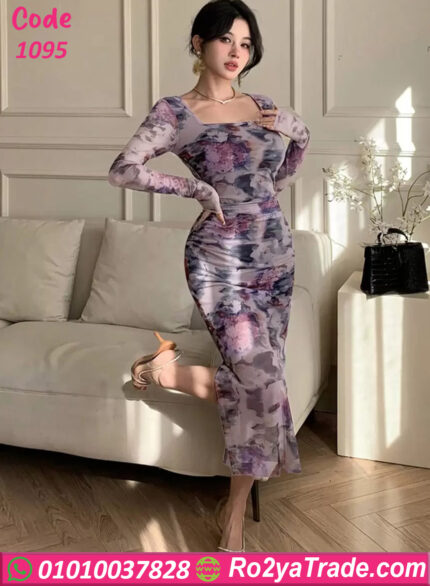 فستان صيفي طويل 1095