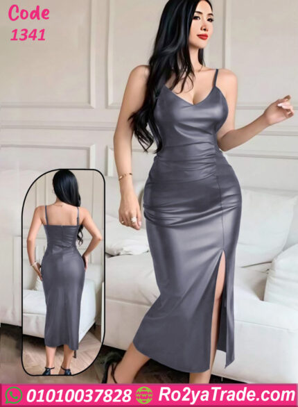 فستان جلد طويل 1341