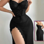 لانجري طويل دانتيل