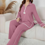 بيجامة حريمي سادة