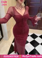 لانجري طويل كم شفاف 1934