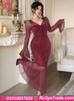 لانجري طويل كم شفاف 1934