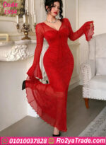 لانجري طويل كم شفاف 1934