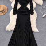 دريس حريمي شتوي طويل كود 1972