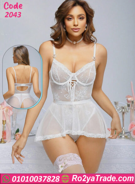 لانجري دانتيل قصير