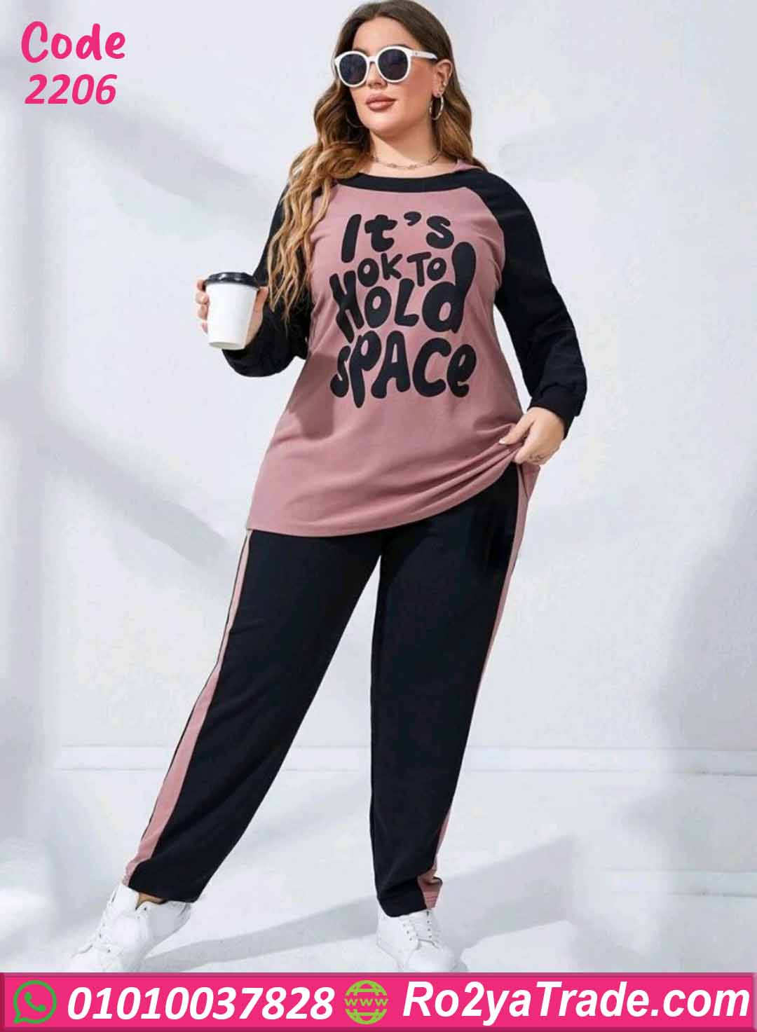 2206 ترنج حريمي شتوي بيج سايز كشمير