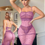 لانجري دانتيل شفاف أنيق – كود 248