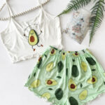 بيجامة هوت شورت حريمي صيفي 25082