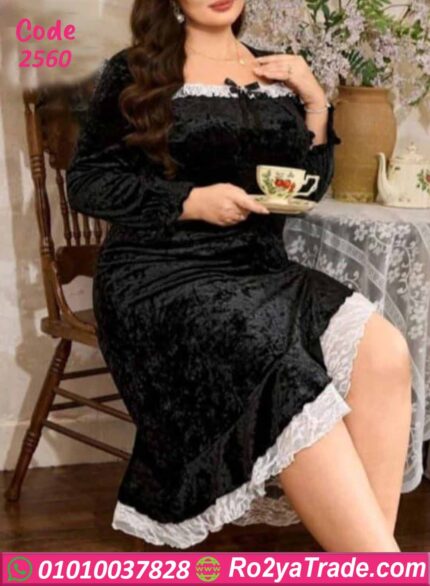 كاش مايوه بيتي شتوي بيج سايز أسود