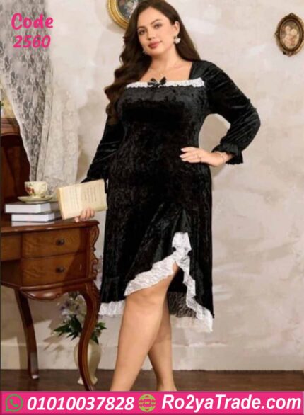 كاش مايوه بيتي شتوي بيج سايز أسود