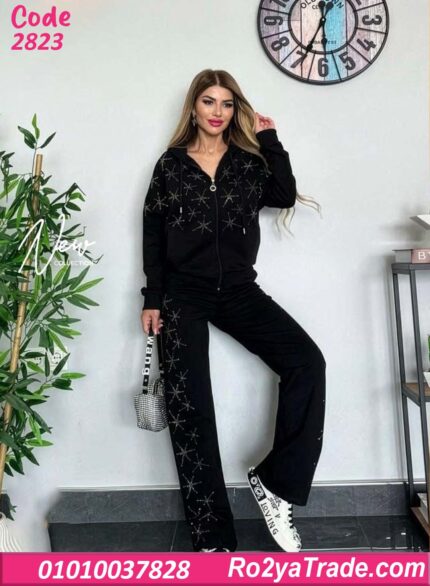 ترنج حريمي شتوي قطيفة 2823