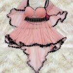 لانجري قصير شيفون