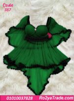 لانجري قصير شيفون