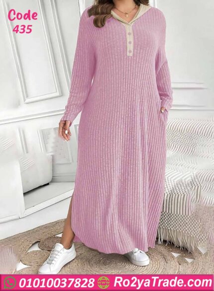 دريس بيتي شتوي مضلع كود 435