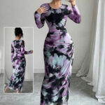 فستان صيفي طويل 4363