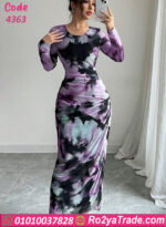 فستان صيفي طويل 4363