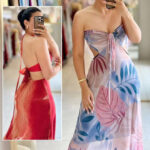 فستان صيفي طويل 4369