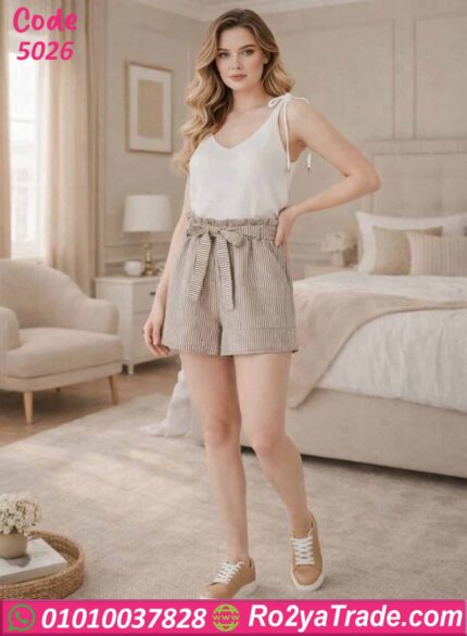 هوت شورت حريمي صيفي 5026