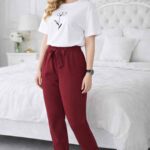 بيجامة حريمي صيفي قطعتين 5035