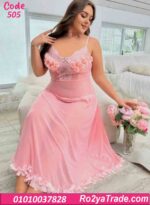 لانجري طويل شيفون كود 505